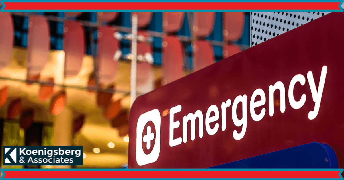 emergency room sign